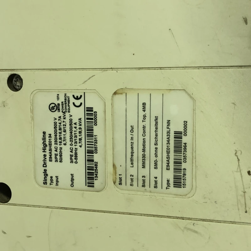 E94ASE0134 Servo Drive – Lenze 9400 Series thumbnail 8